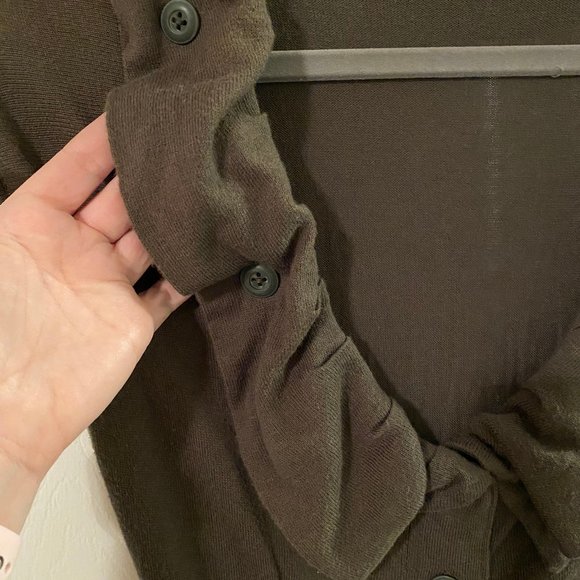 EUC Anthropologie Moth Green Knit Dress S - Picture 5 of 7